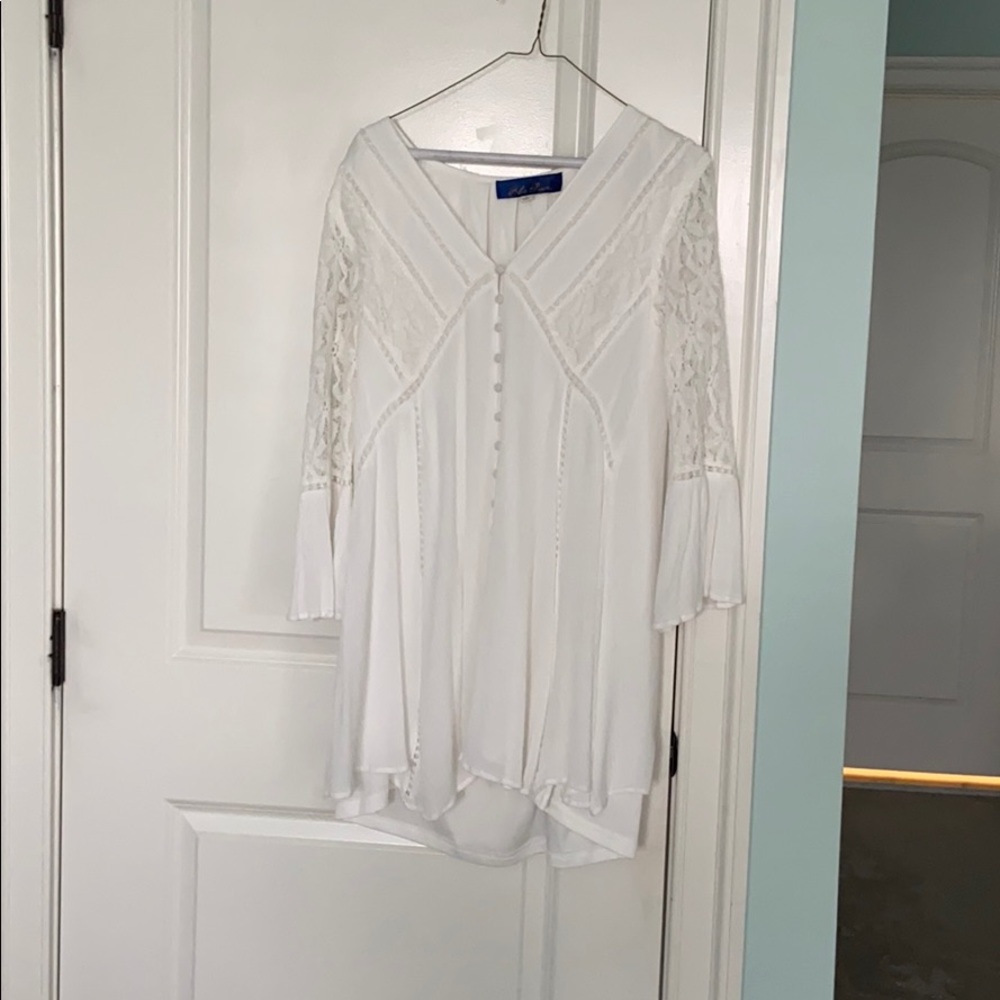 white dress
